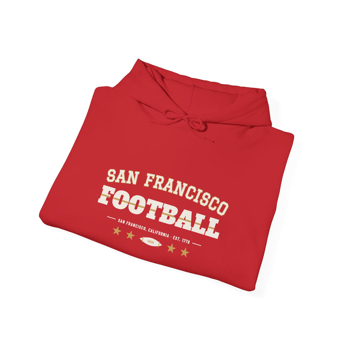 Retro Varsity Hoodie — San Francisco Football Edition