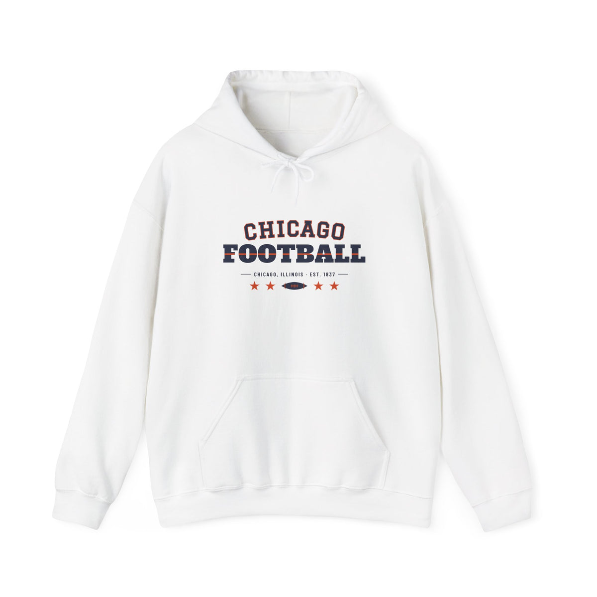 Retro Varsity Hoodie — Chicago Football Edition