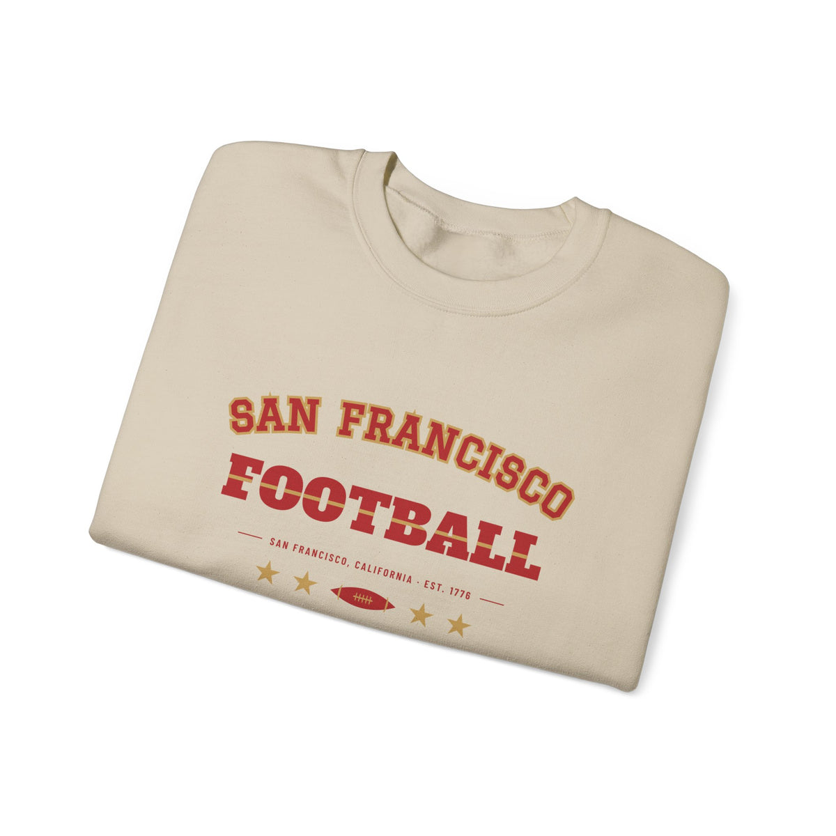 Retro Varsity Sweatshirt — San Francisco Football Edition