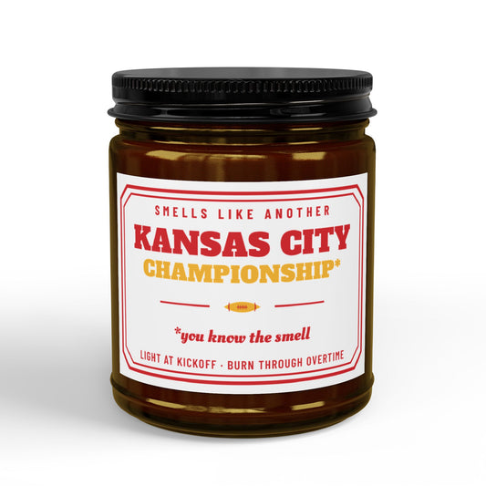 Smells Like Another Kansas City Championship Candle