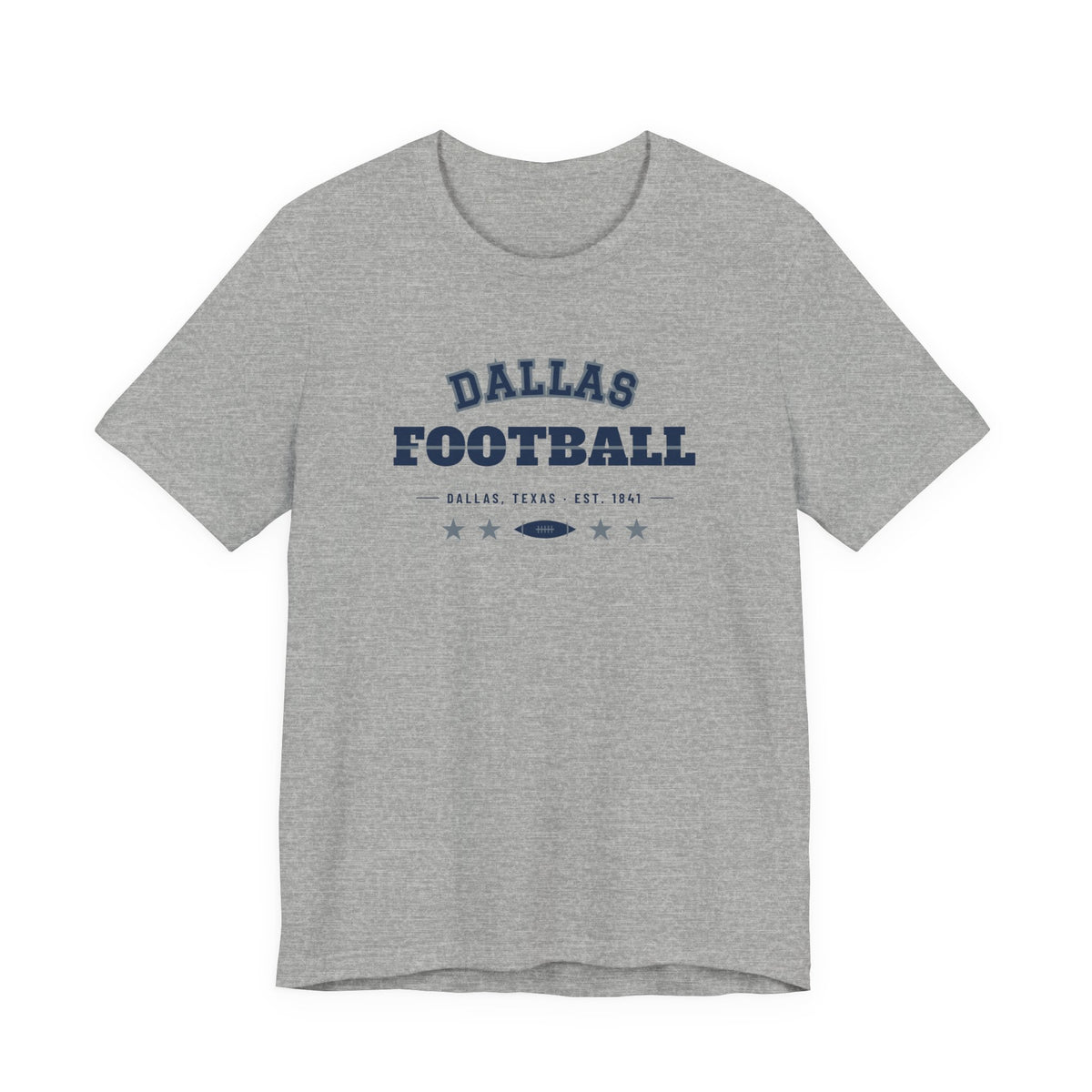 Retro Varsity Tee — Dallas Football Edition