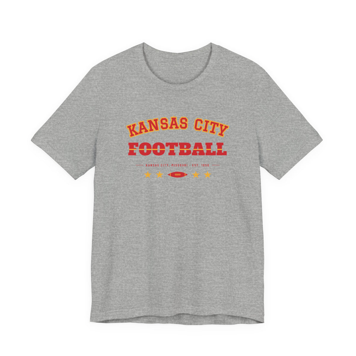 Retro Varsity Tee — Kansas City Football Edition
