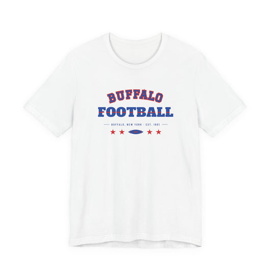 Retro Varsity Tee — Buffalo Football Edition