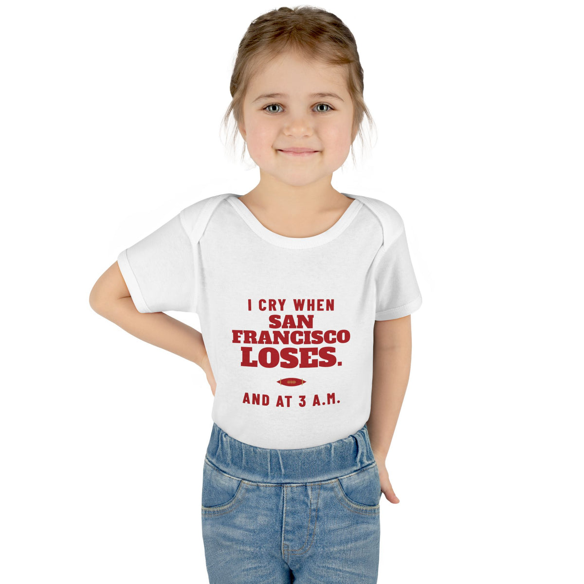 I Cry When San Francisco Loses Baby Bodysuit
