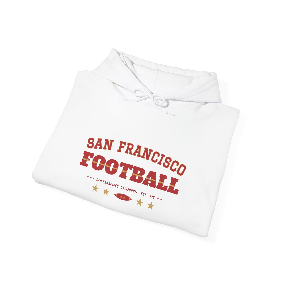 Retro Varsity Hoodie — San Francisco Football Edition