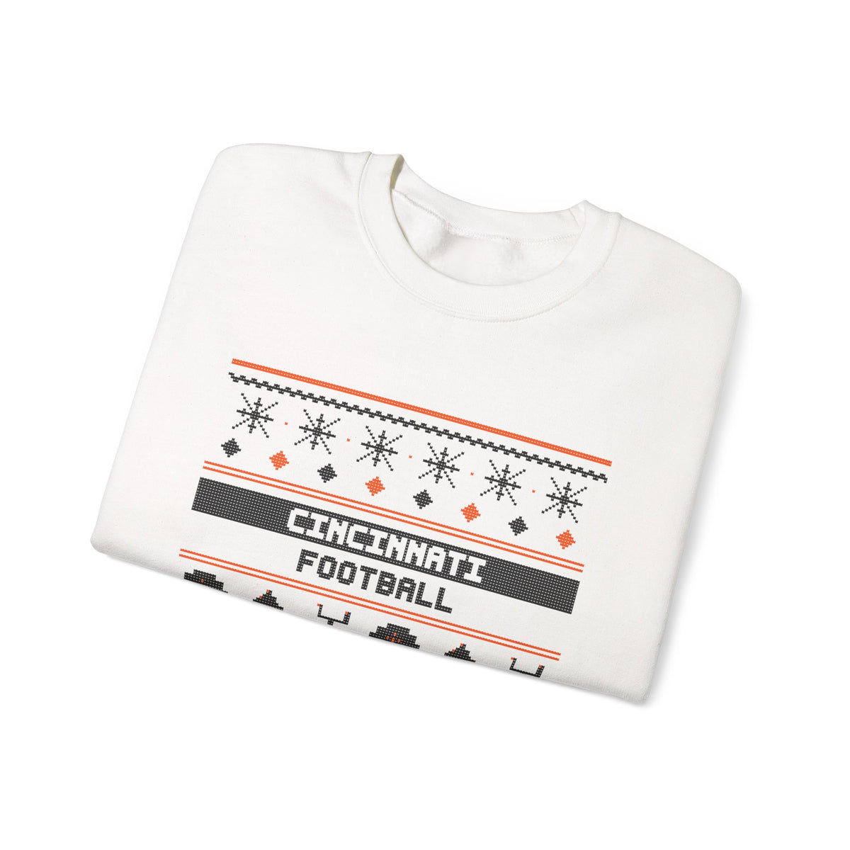 Ugly Sweater Sweatshirt — Cincinnati Football Edition
