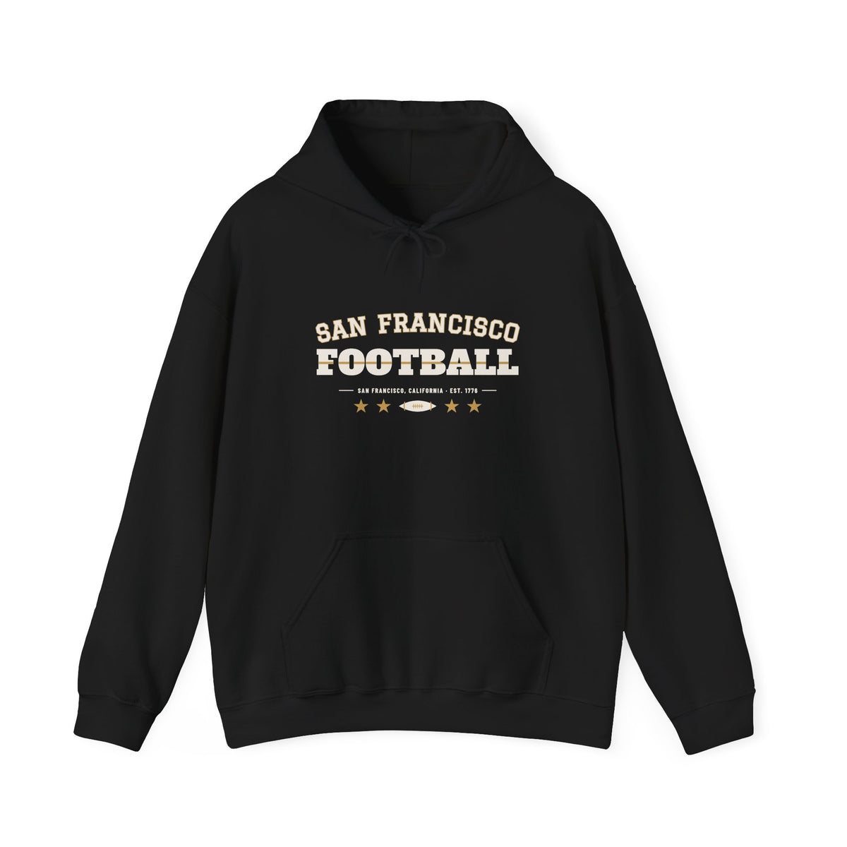 Retro Varsity Hoodie — San Francisco Football Edition