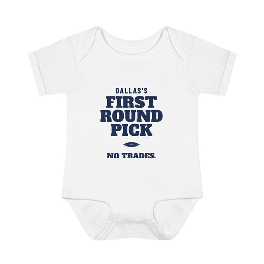 Dallas's First Round Pick Baby Bodysuit