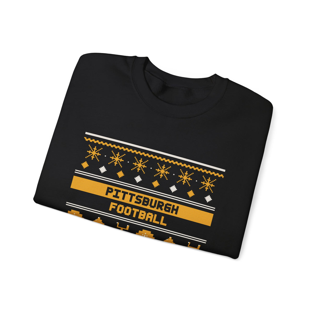 Ugly Sweater Sweatshirt — Pittsburgh Football Edition