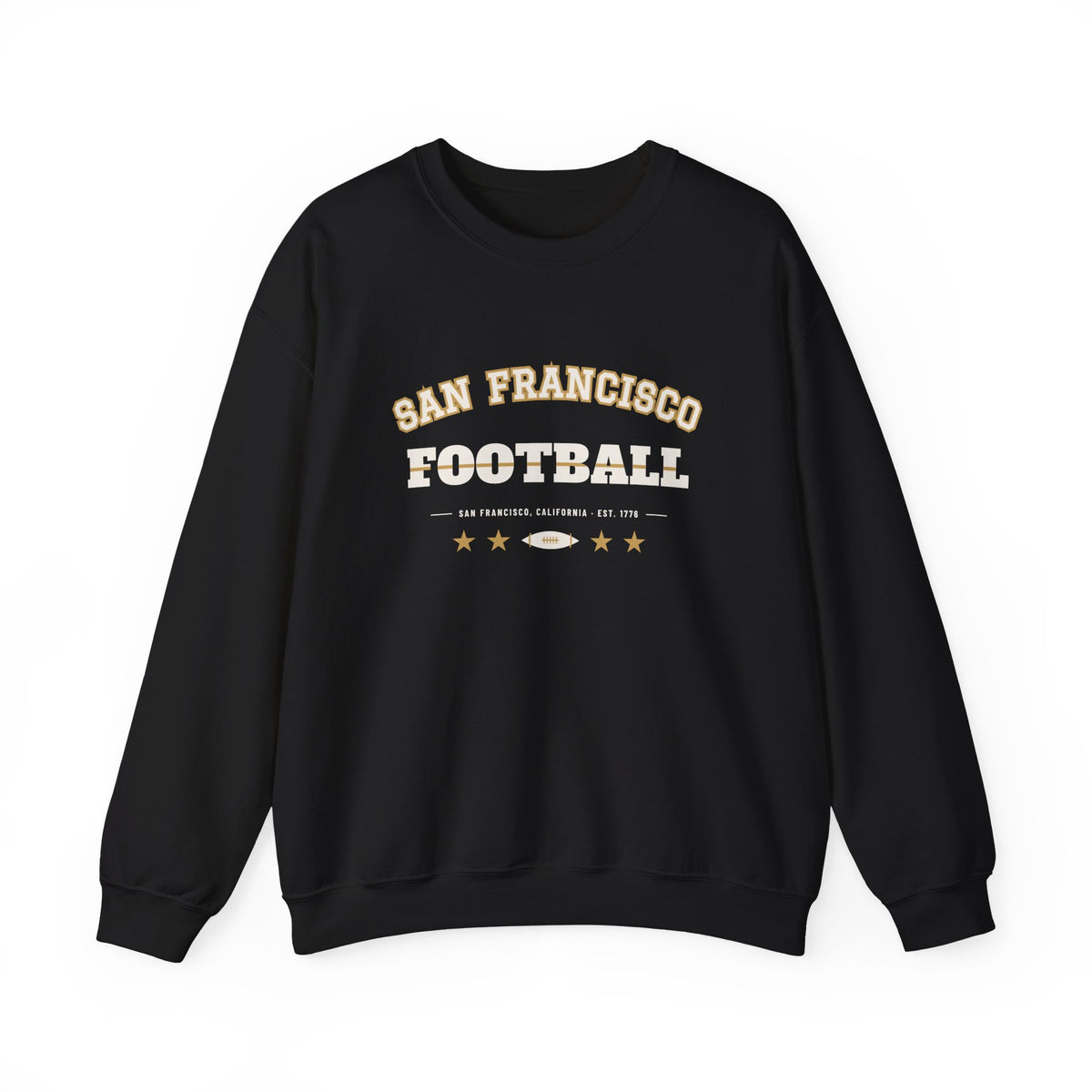 Retro Varsity Sweatshirt — San Francisco Football Edition
