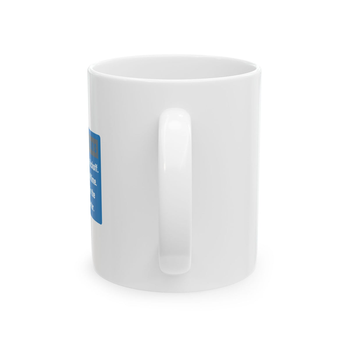 Emotional Support Mug — Detroit Football Edition