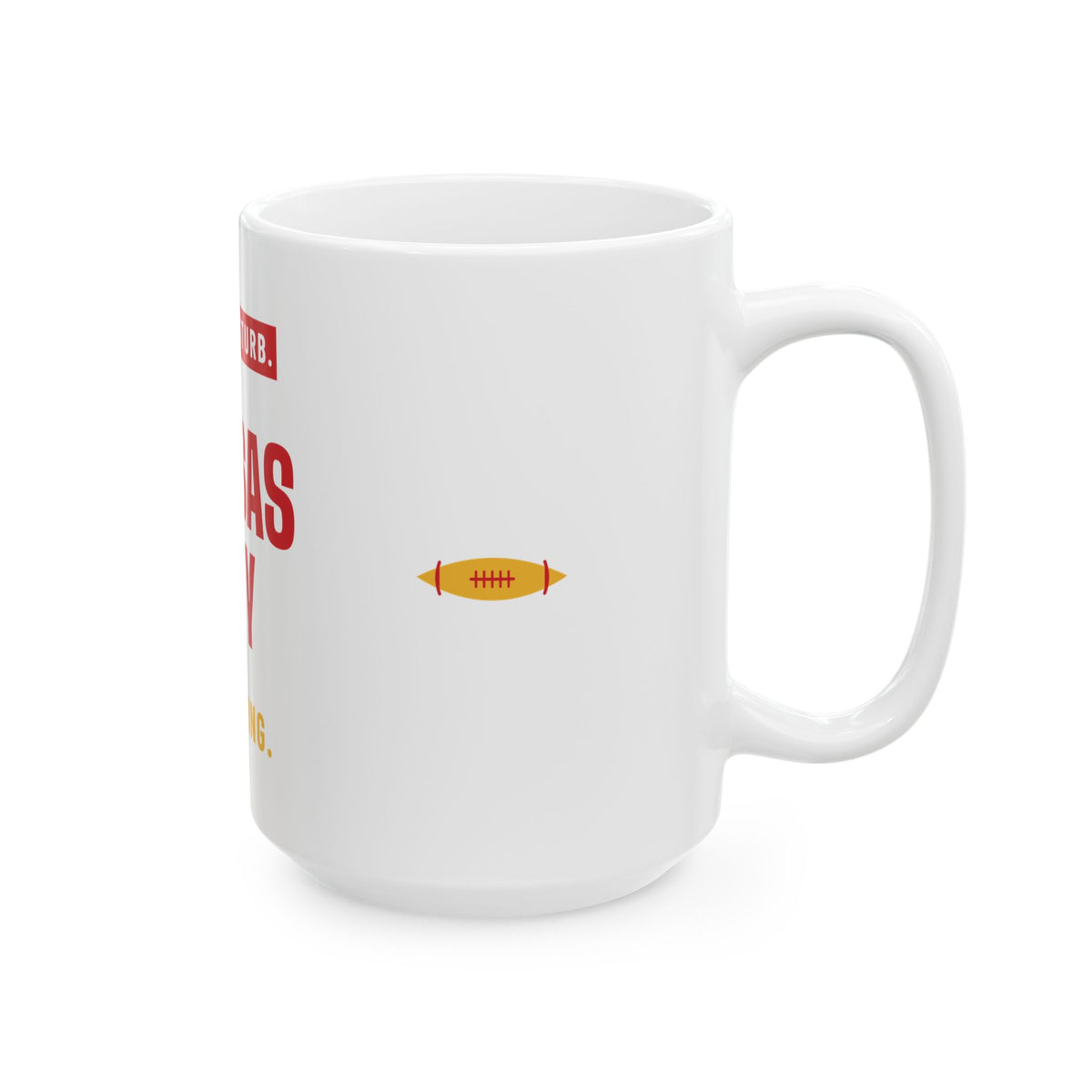 Do Not Disturb Mug — Kansas City Football Edition