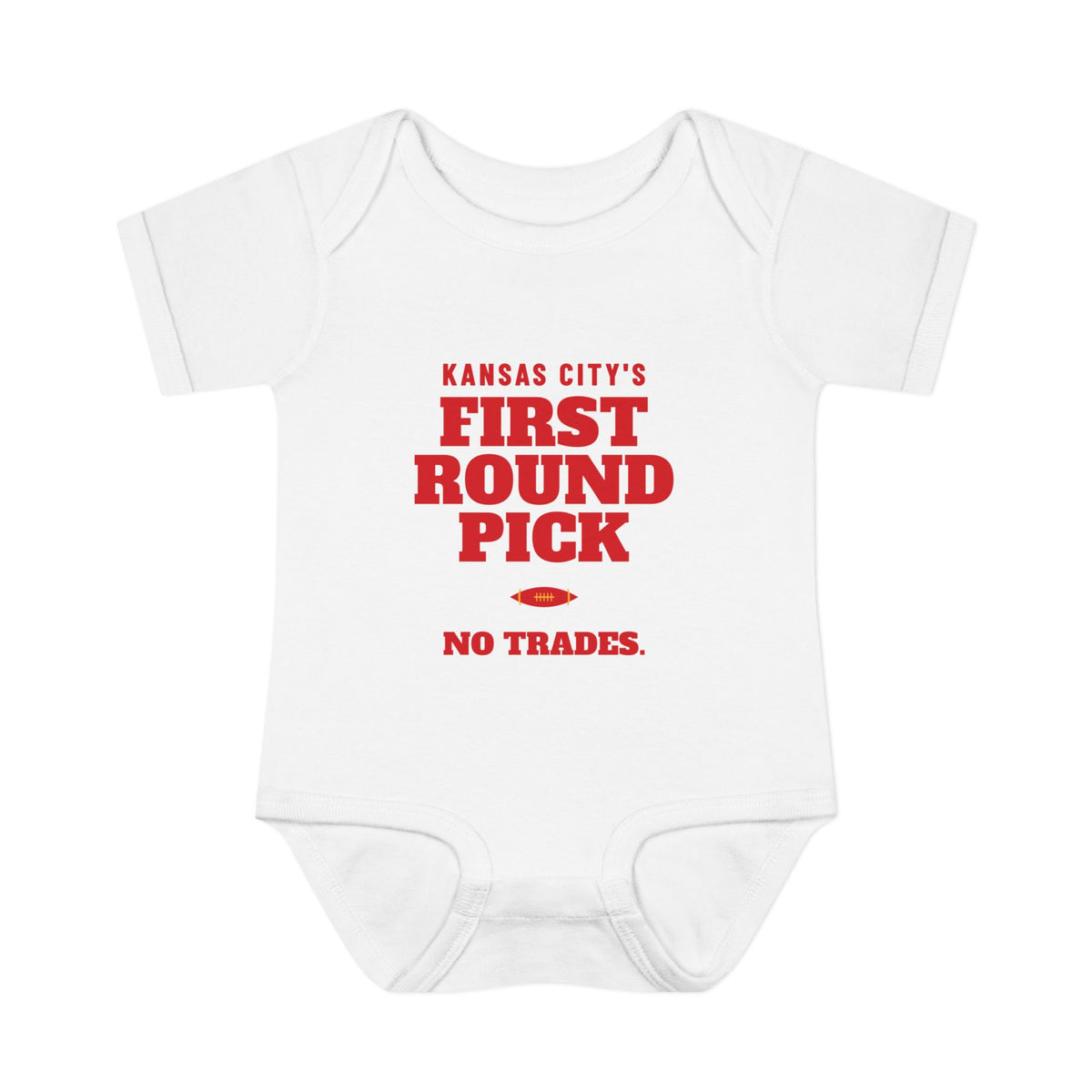 Kansas City's First Round Pick Baby Bodysuit