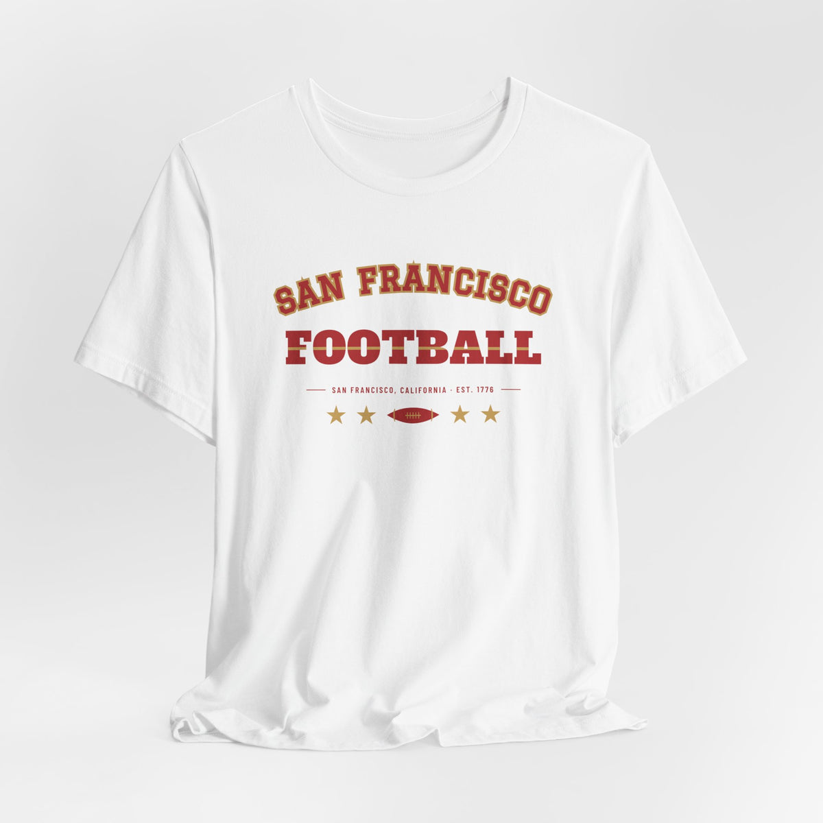 Retro Varsity Tee — San Francisco Football Edition