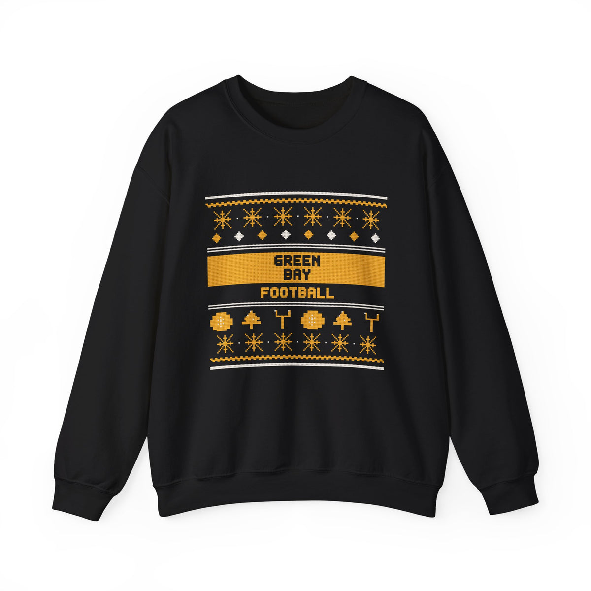 Ugly Sweater Sweatshirt — Green Bay Football Edition