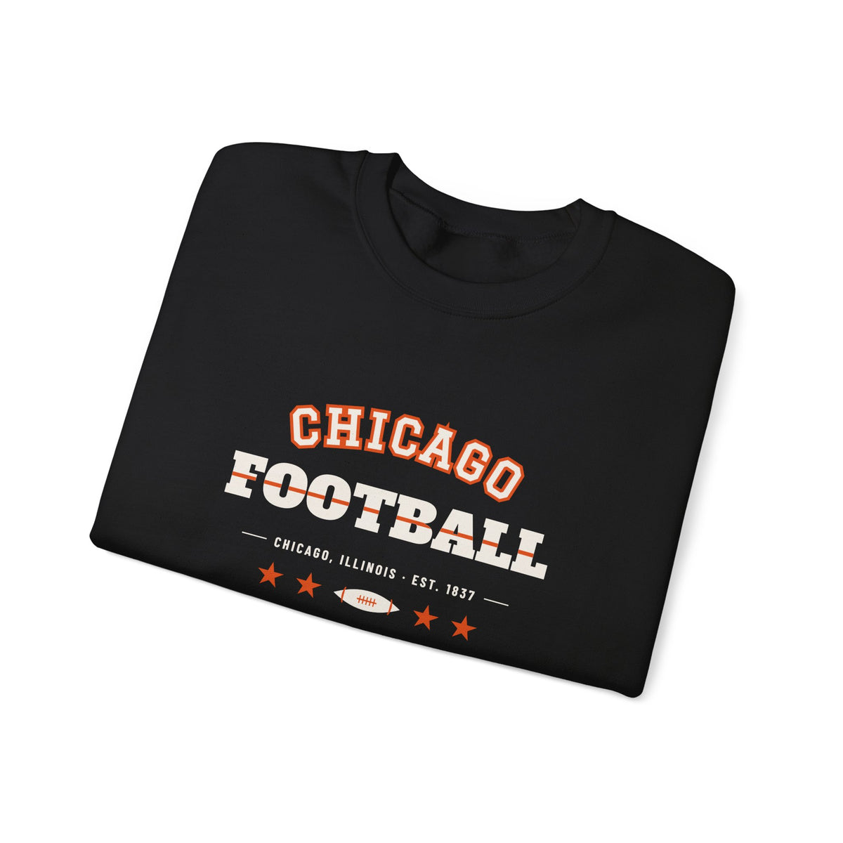 Retro Varsity Sweatshirt — Chicago Football Edition