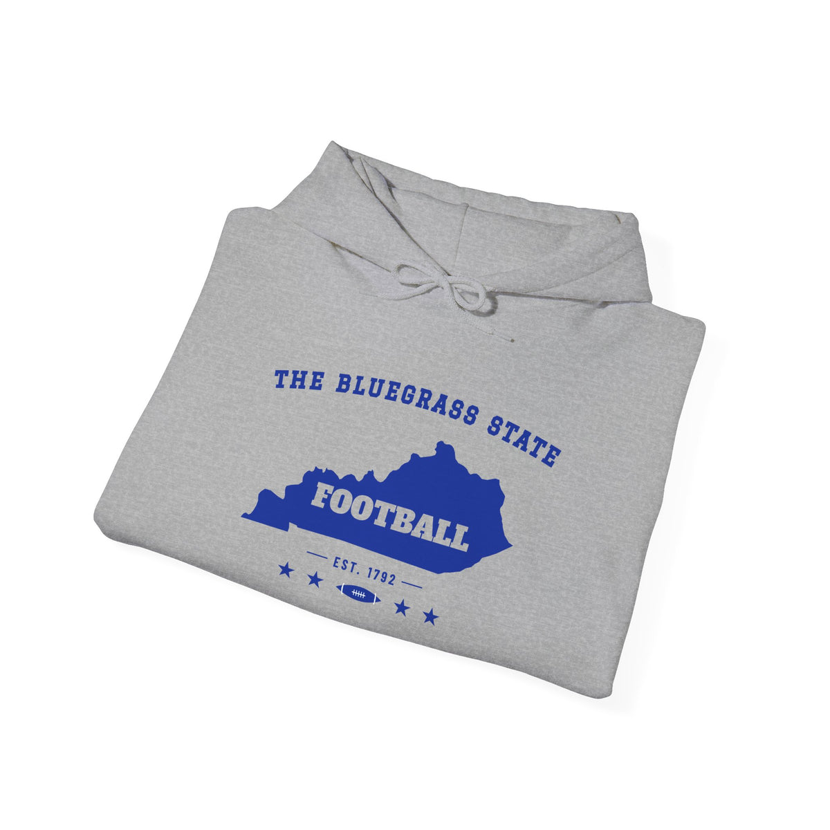 Bluegrass State Football Hoodie — KY Edition