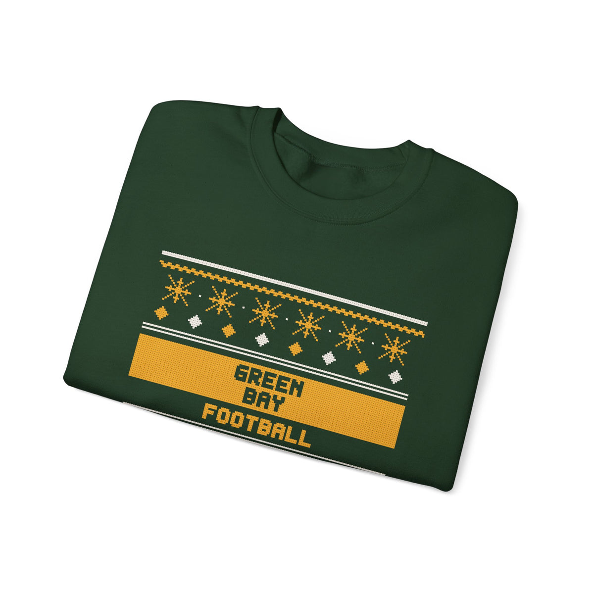Ugly Sweater Sweatshirt — Green Bay Football Edition