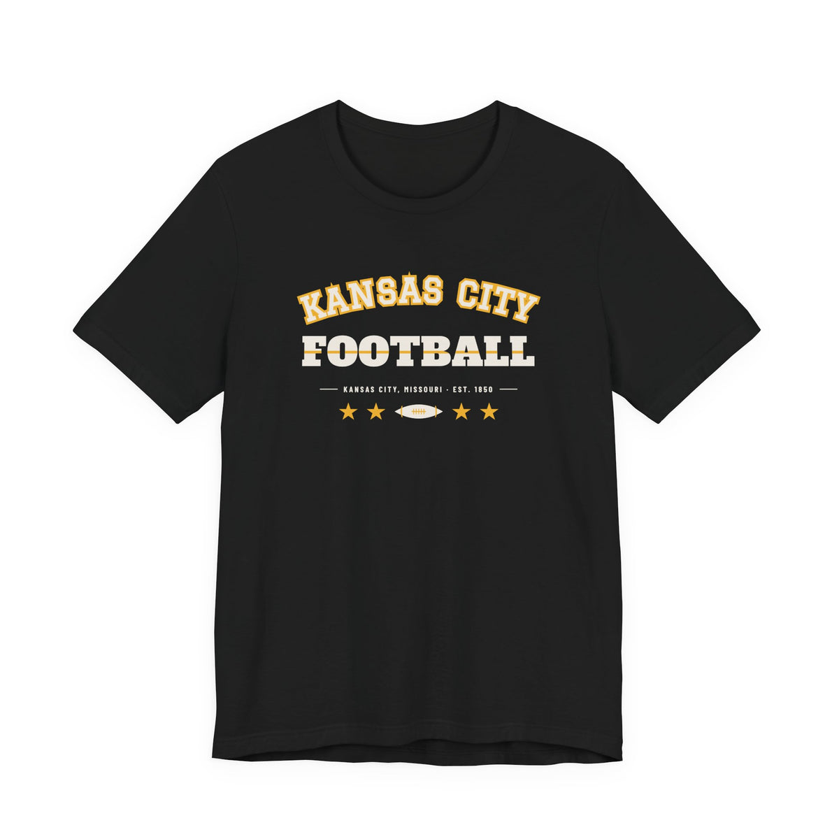 Retro Varsity Tee — Kansas City Football Edition