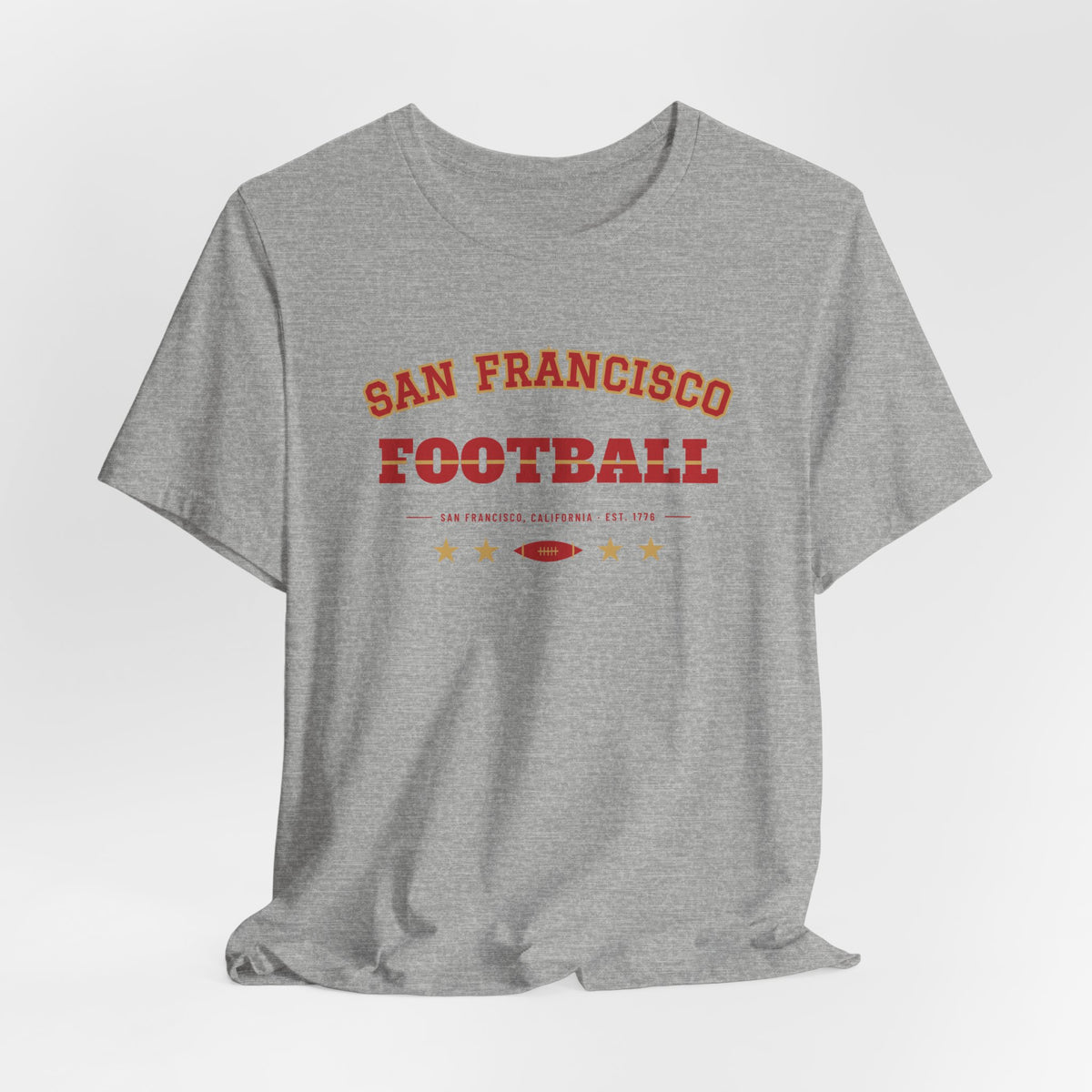 Retro Varsity Tee — San Francisco Football Edition