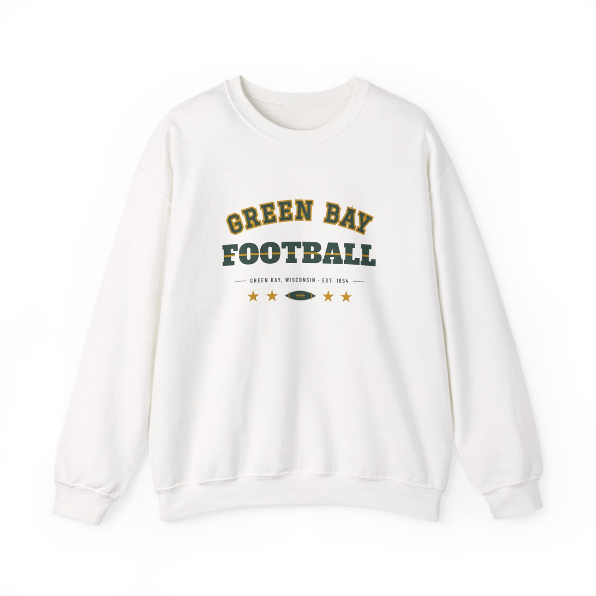 Retro Varsity Sweatshirt — Green Bay Football Edition