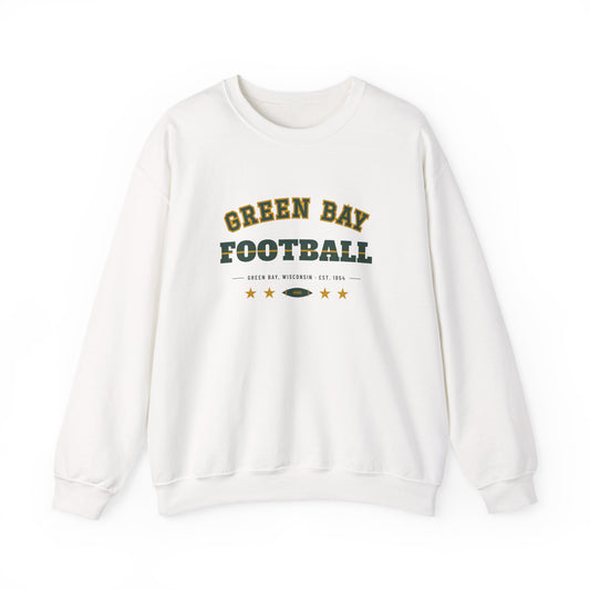 Retro Varsity Sweatshirt — Green Bay Football Edition