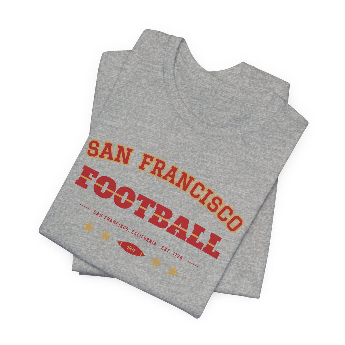 Retro Varsity Tee — San Francisco Football Edition