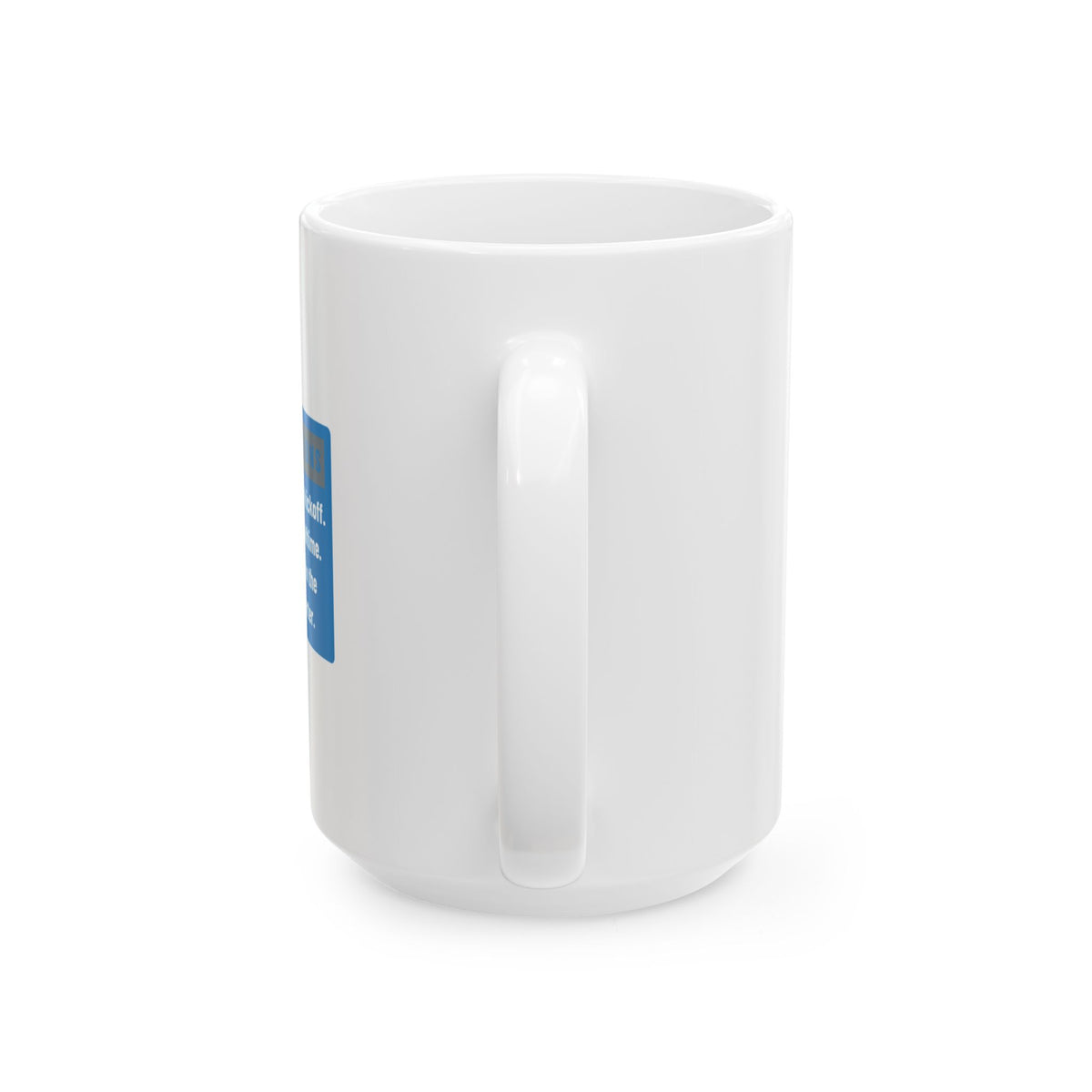 Emotional Support Mug — Detroit Football Edition