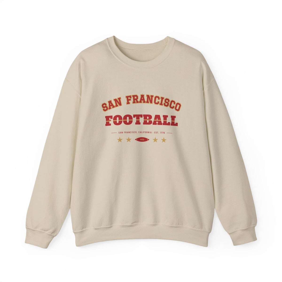 Retro Varsity Sweatshirt — San Francisco Football Edition