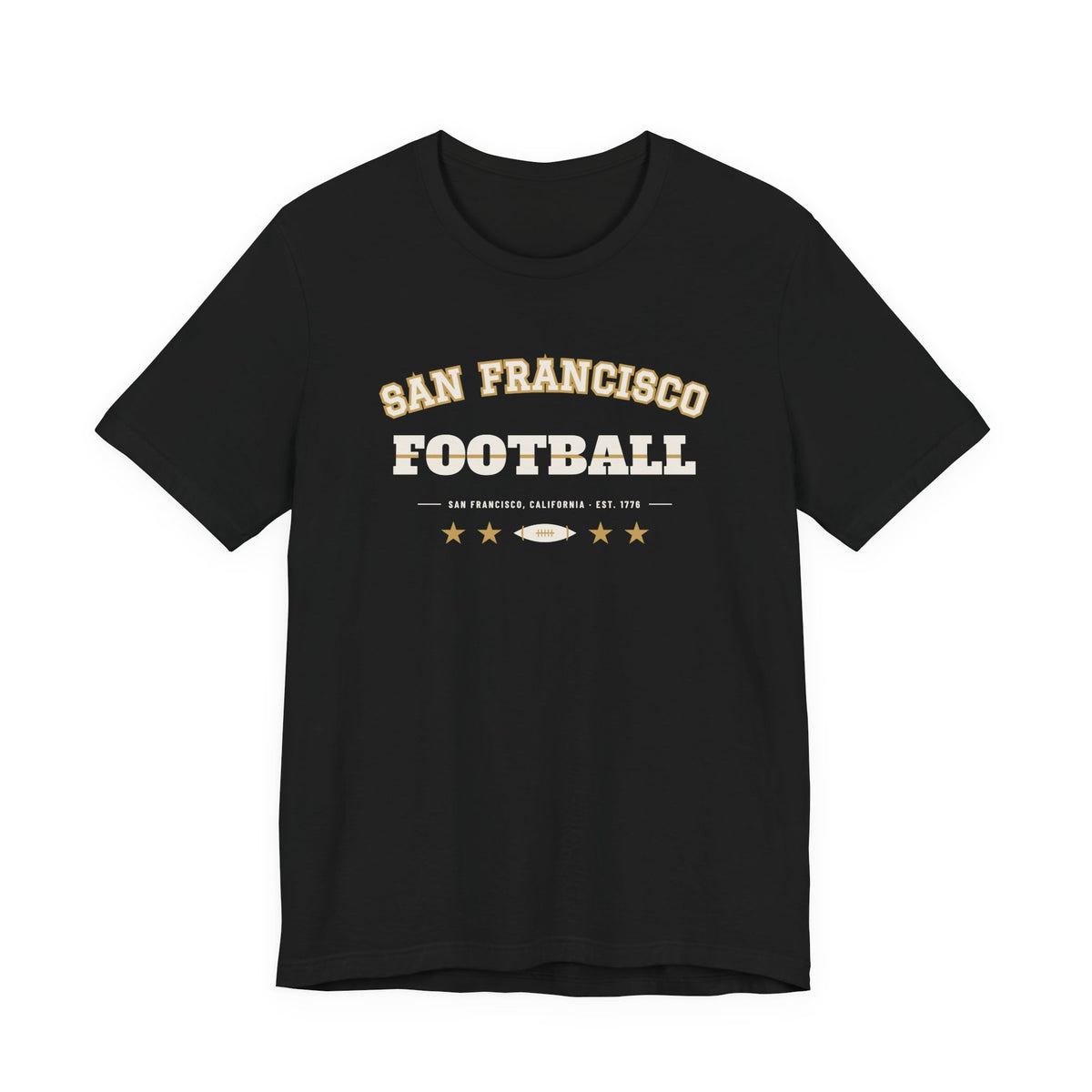 Retro Varsity Tee — San Francisco Football Edition