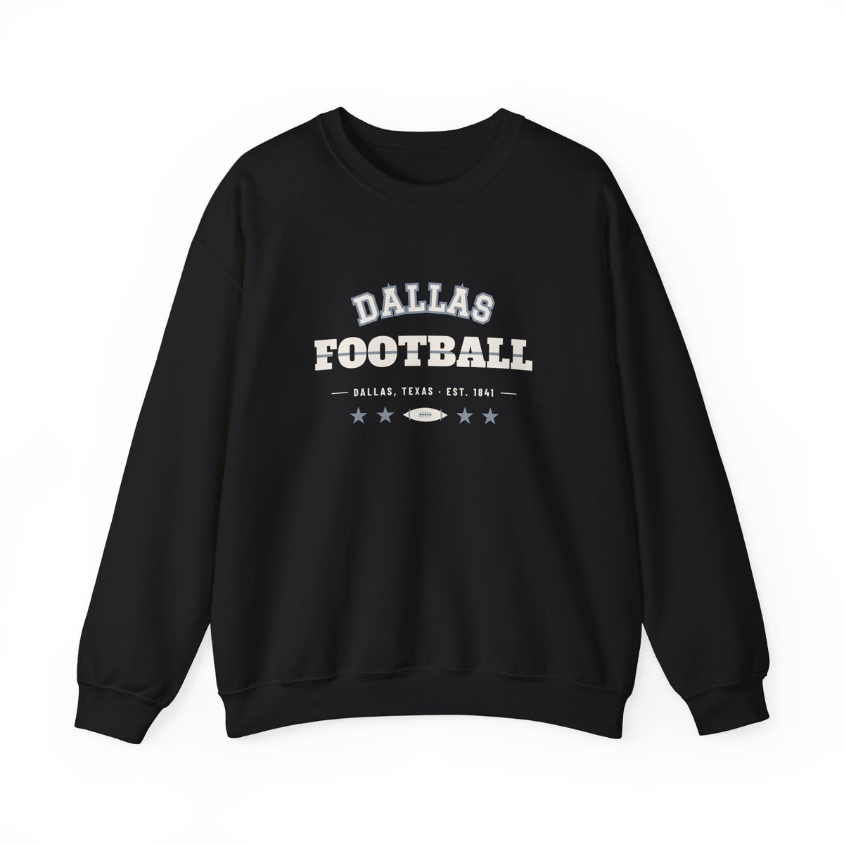 Retro Varsity Sweatshirt — Dallas Football Edition