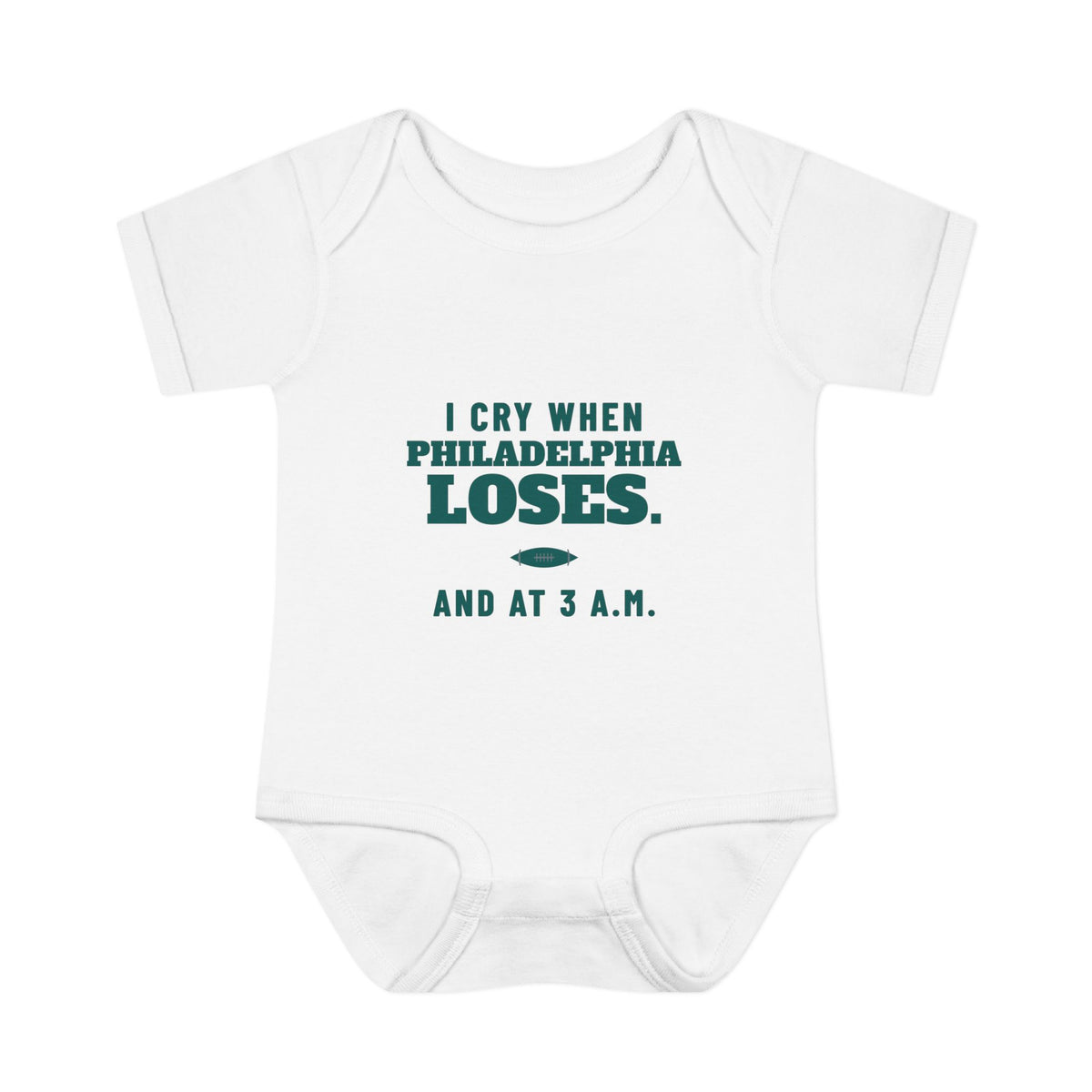 I Cry When Philadelphia Loses Baby Bodysuit