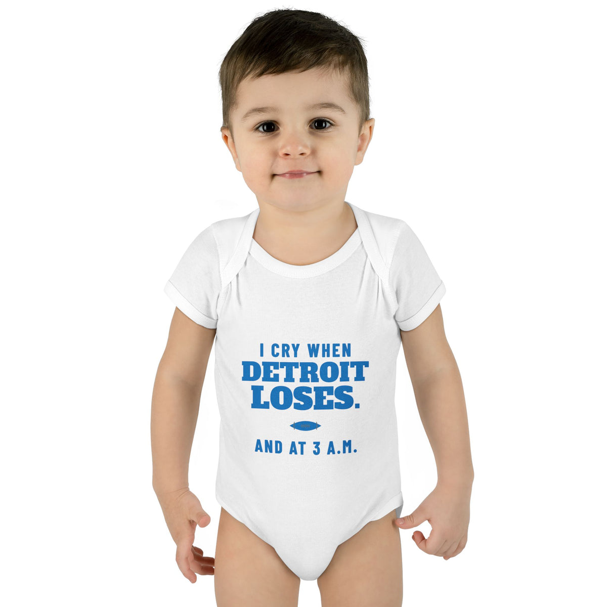 I Cry When Detroit Loses Baby Bodysuit