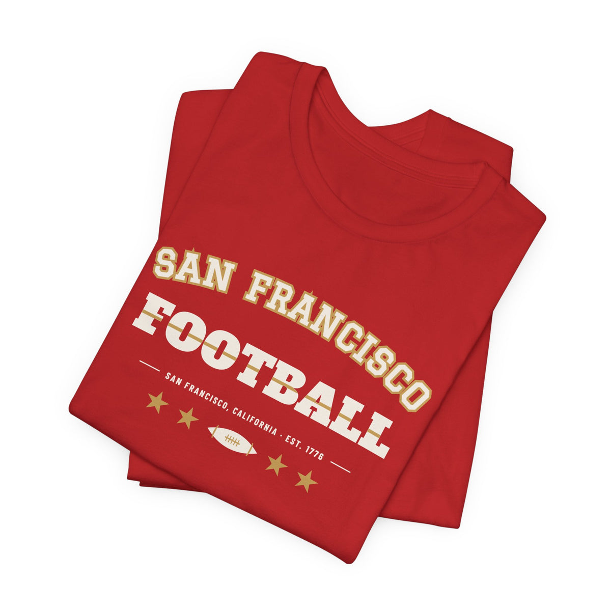 Retro Varsity Tee — San Francisco Football Edition