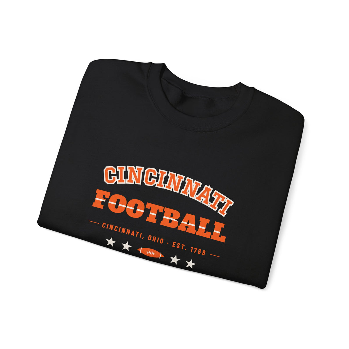 Retro Varsity Sweatshirt — Cincinnati Football Edition