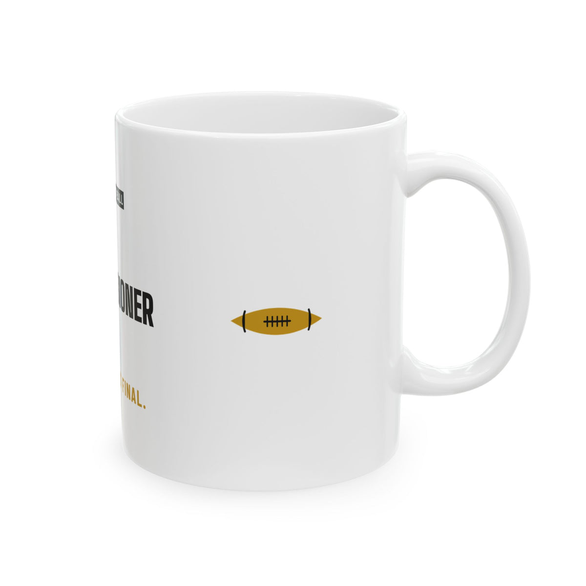 Commissioner Mug — Fantasy Football Edition