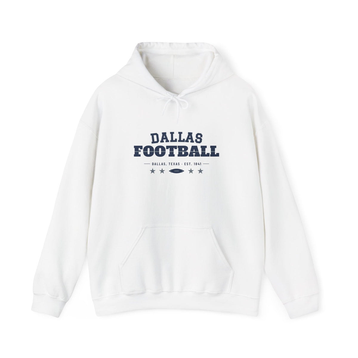Retro Varsity Hoodie — Dallas Football Edition