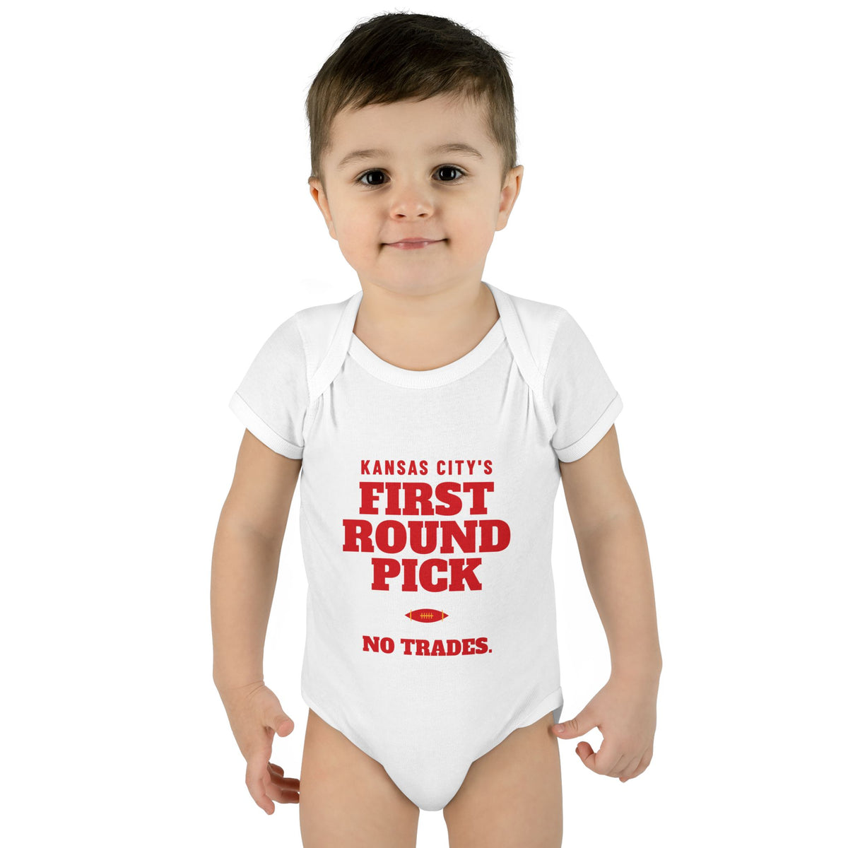 Kansas City's First Round Pick Baby Bodysuit