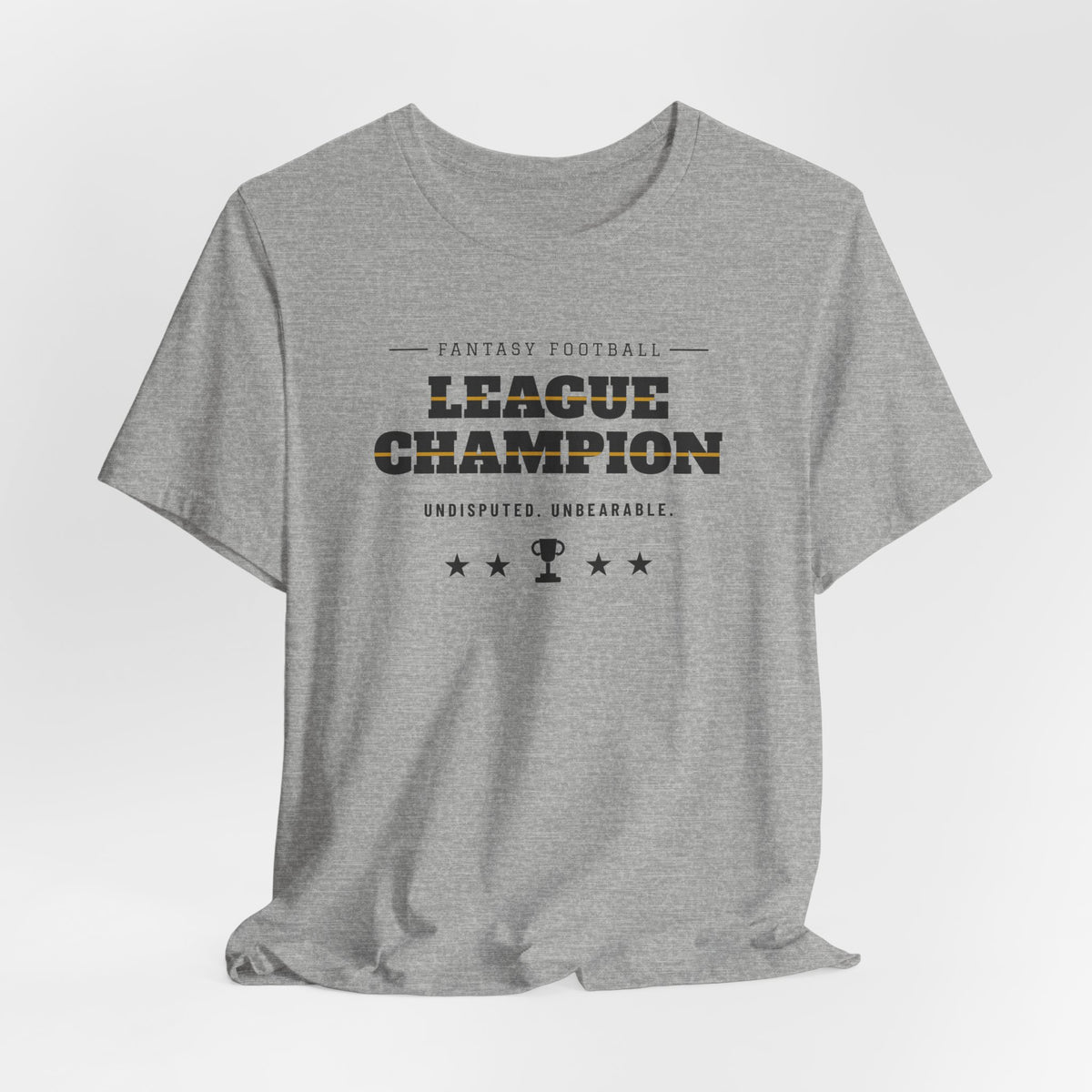 League Champion Tee — Fantasy Football Edition