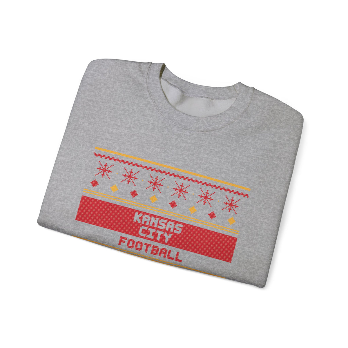Ugly Sweater Sweatshirt — Kansas City Football Edition