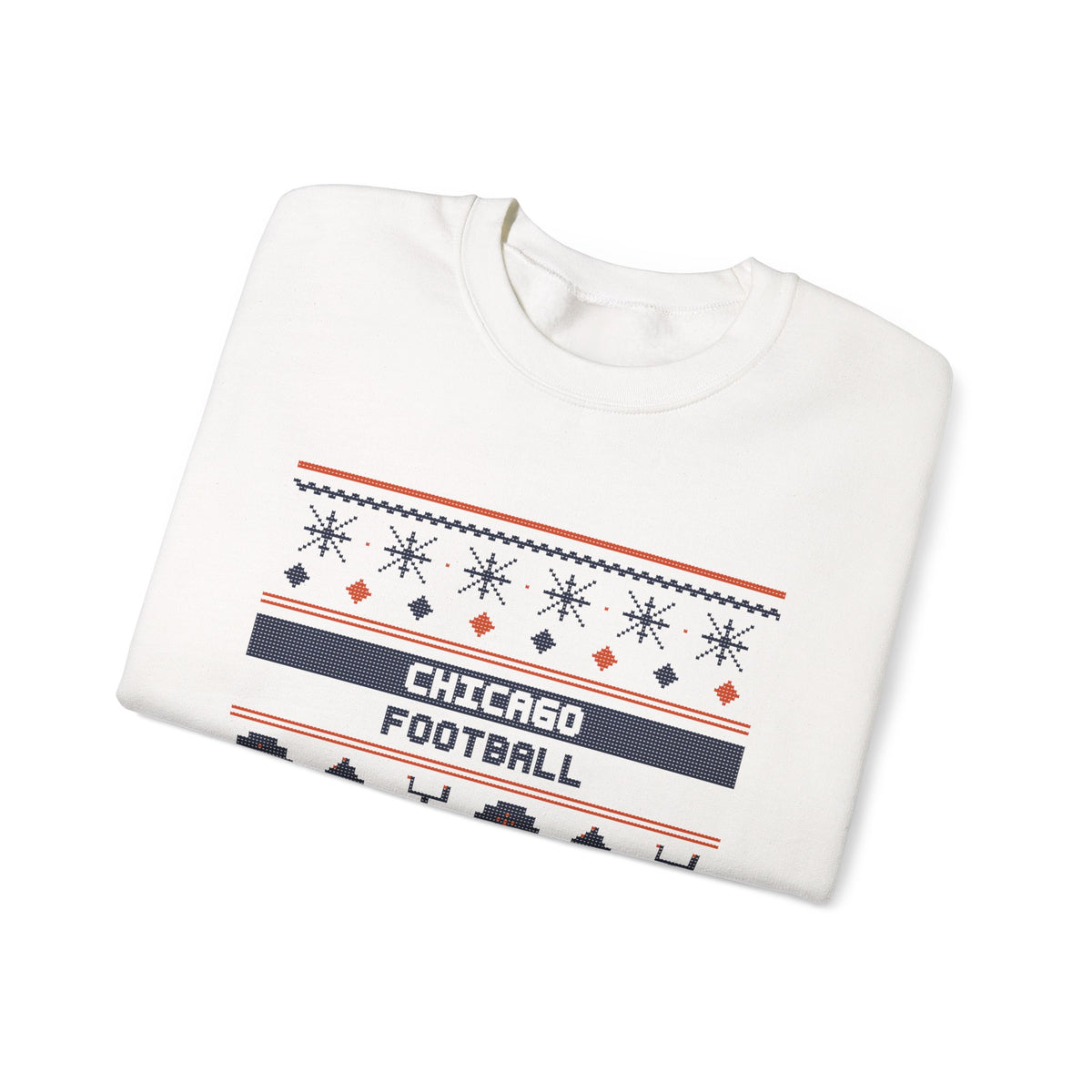 Ugly Sweater Sweatshirt — Chicago Football Edition