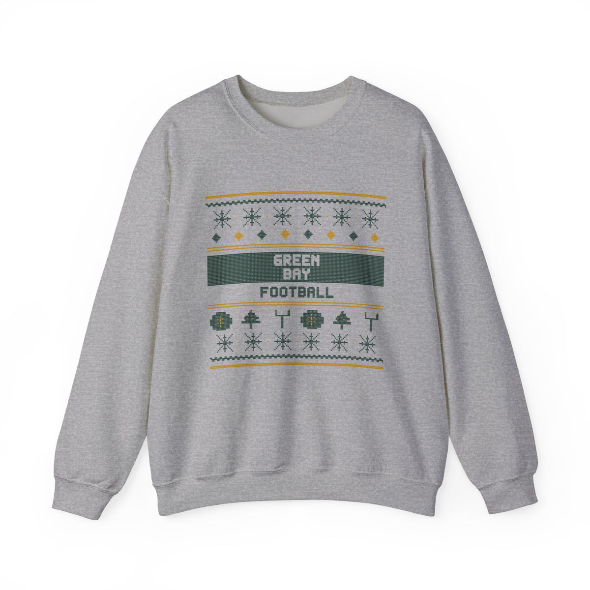 Ugly Sweater Sweatshirt — Green Bay Football Edition