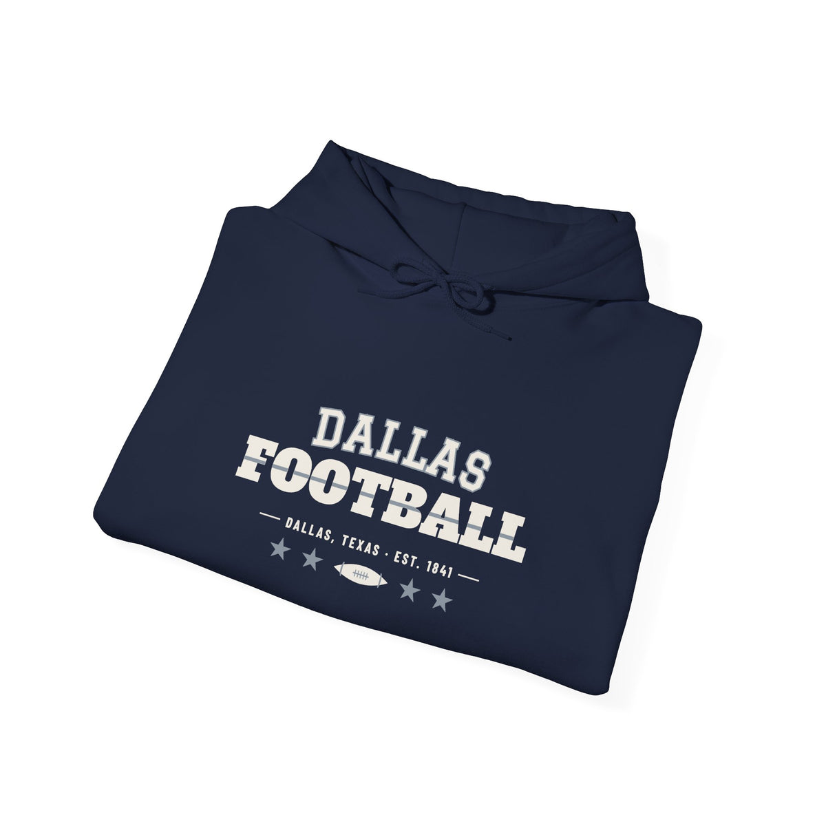 Retro Varsity Hoodie — Dallas Football Edition