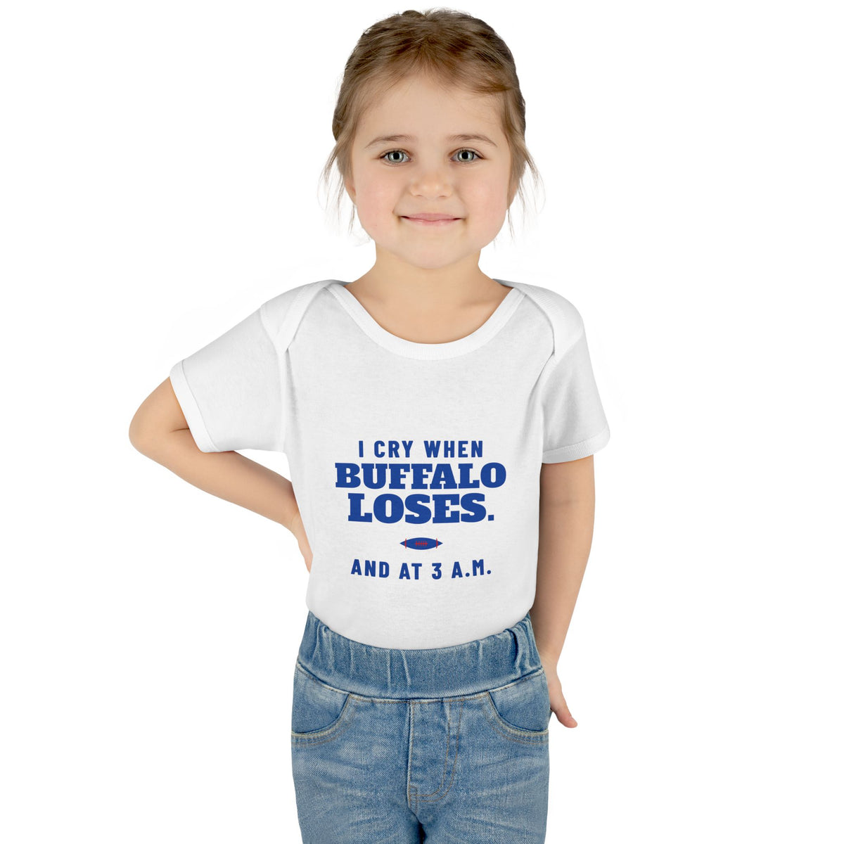 I Cry When Buffalo Loses Baby Bodysuit