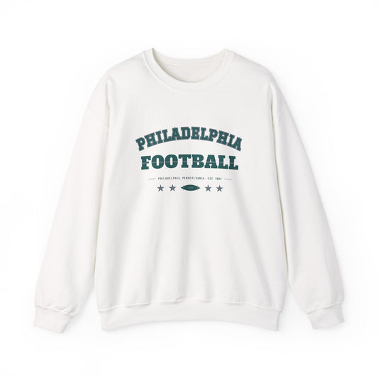 Retro Varsity Sweatshirt — Philadelphia Football Edition