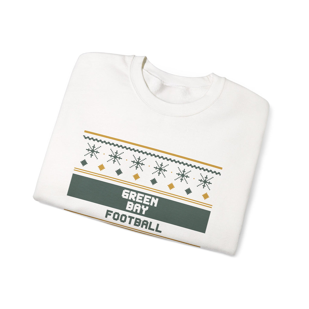 Ugly Sweater Sweatshirt — Green Bay Football Edition