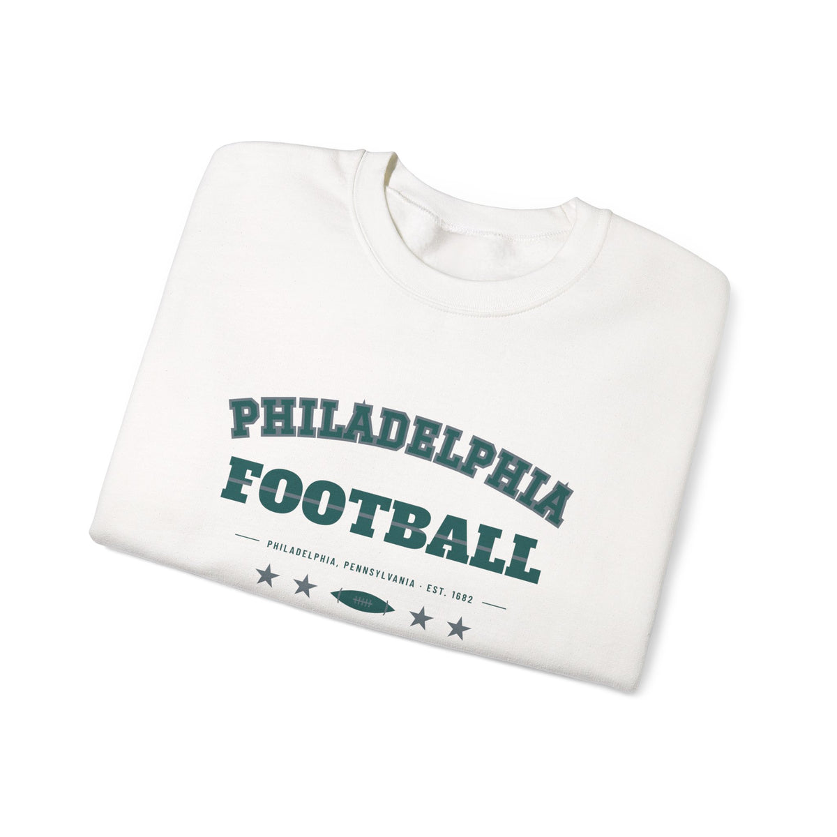 Retro Varsity Sweatshirt — Philadelphia Football Edition