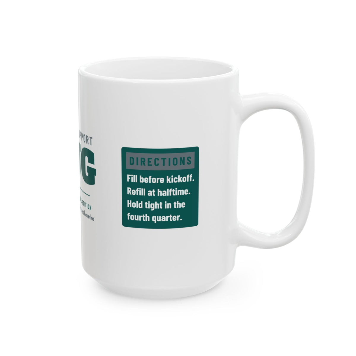 Emotional Support Mug — Philadelphia Football Edition