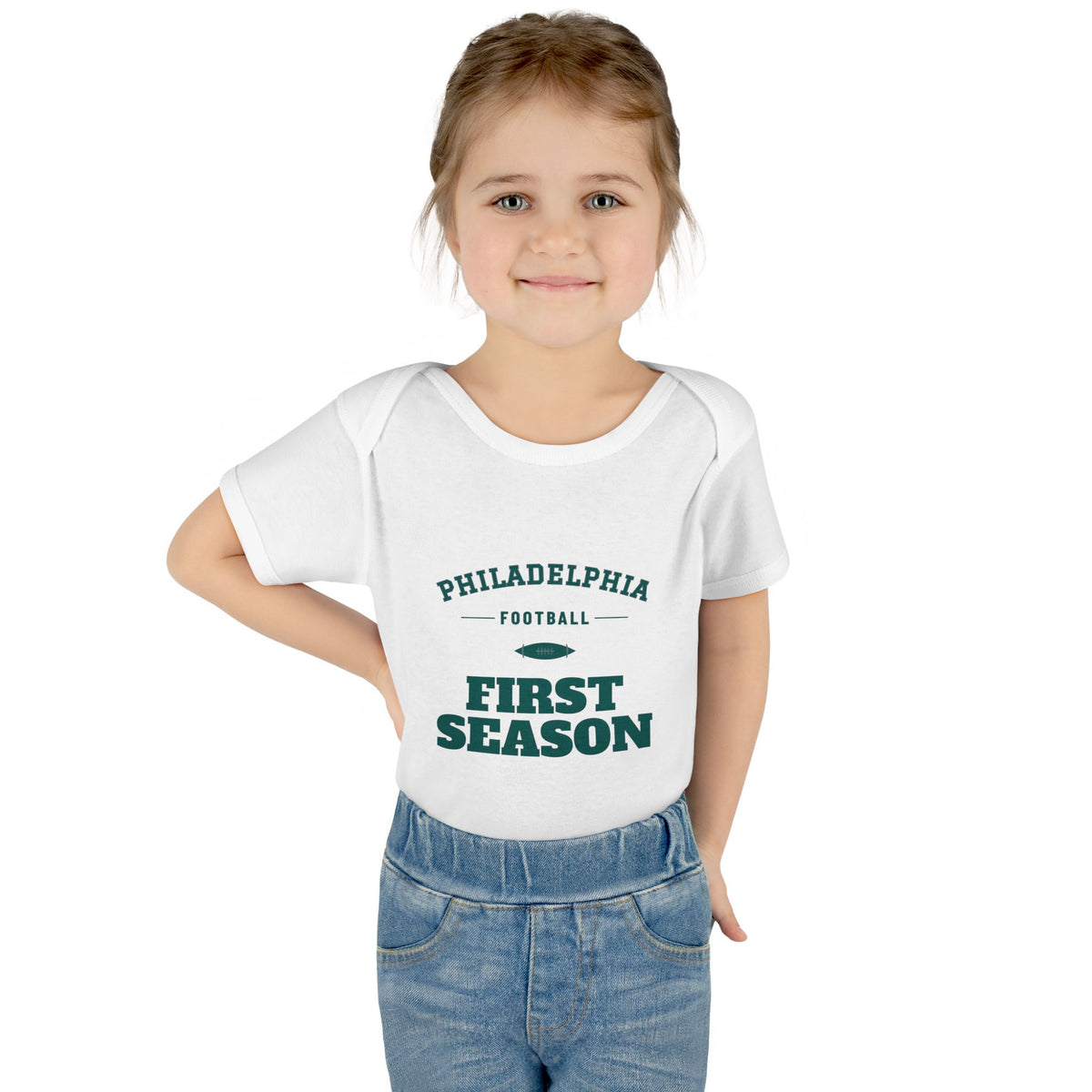 First Season Baby Bodysuit — Philadelphia Football Edition