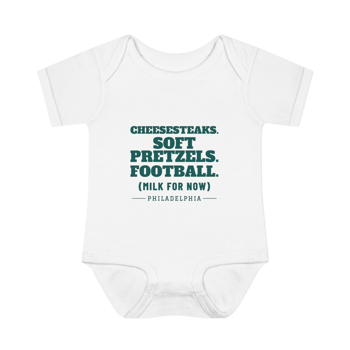 Milk For Now Baby Bodysuit — Philadelphia Football Edition